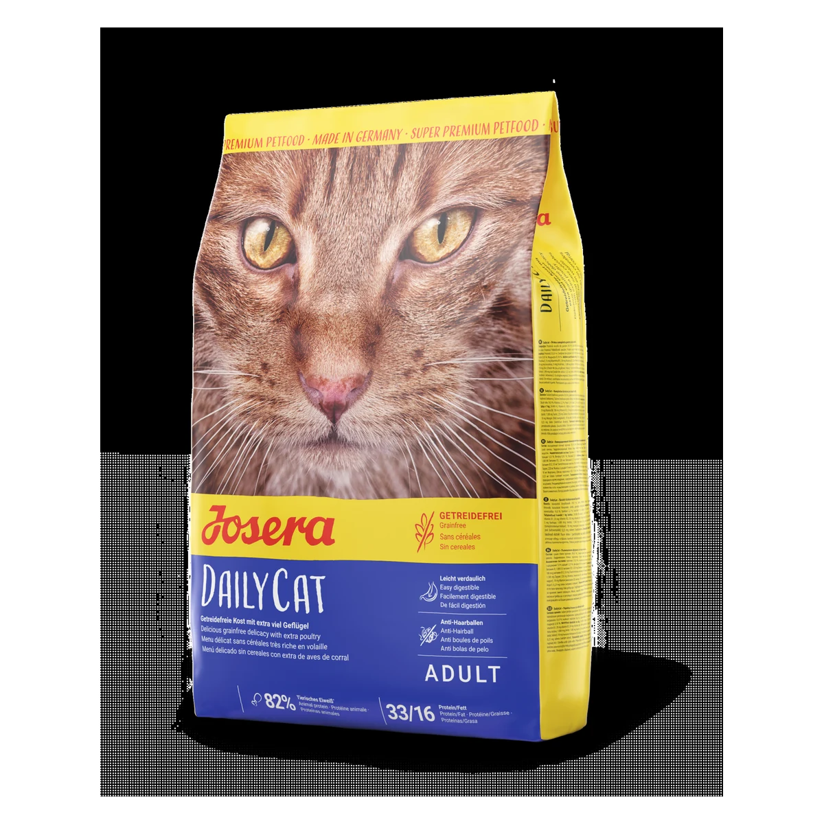 غذای خشک جوسرا دیلی کت مخصوص گربه بالغ | بدون غلات